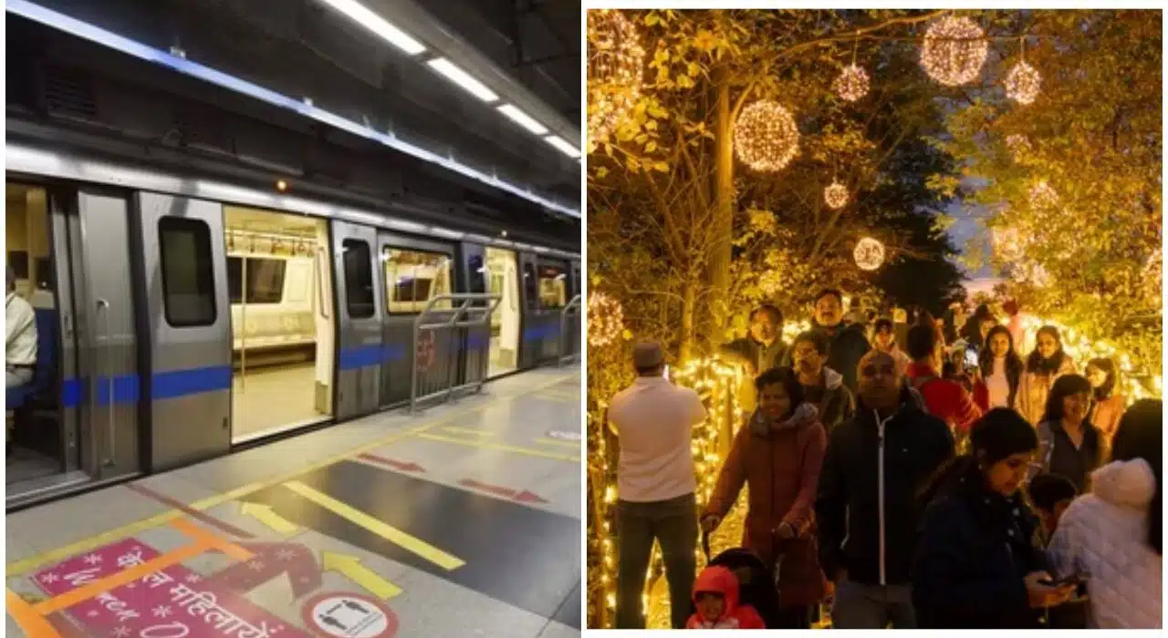 Delhi Metro and Traffic Updates for New Year 2025 Celebrations