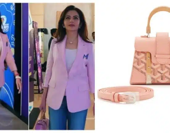 Nita Ambani at WPL 2025 auction: Her $12,000 USD Goyard handbag is what everyone talking about