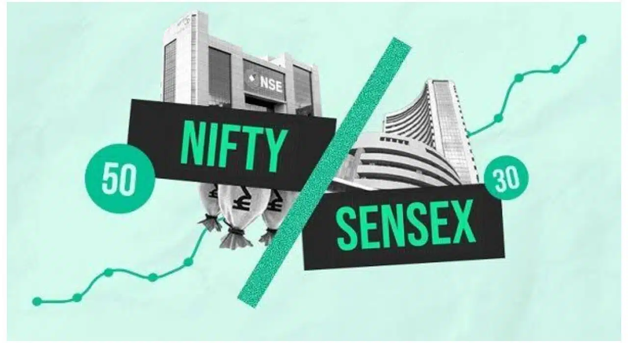 Sensex and Nifty Edge Higher Amid Volatile Trading