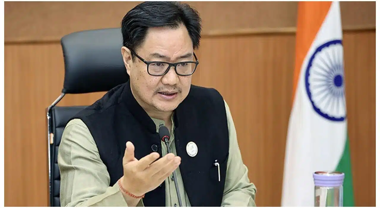 Union minister Kiren Rijiju dismisses no-trust motion against Rajya Sabha chairman