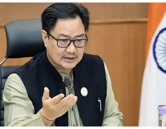 Union minister Kiren Rijiju dismisses no-trust motion against Rajya Sabha chairman