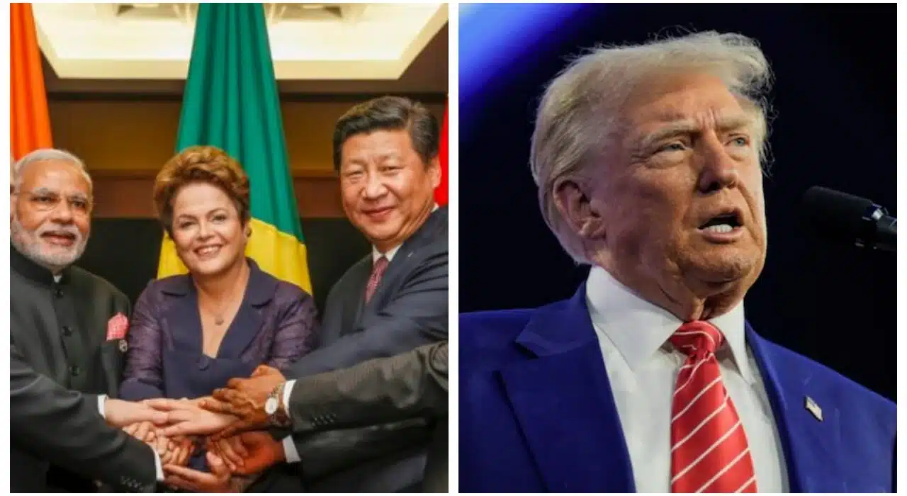 Trump Warns BRICS Nations: 100% Tariffs If Dollar Is Replaced in Trade