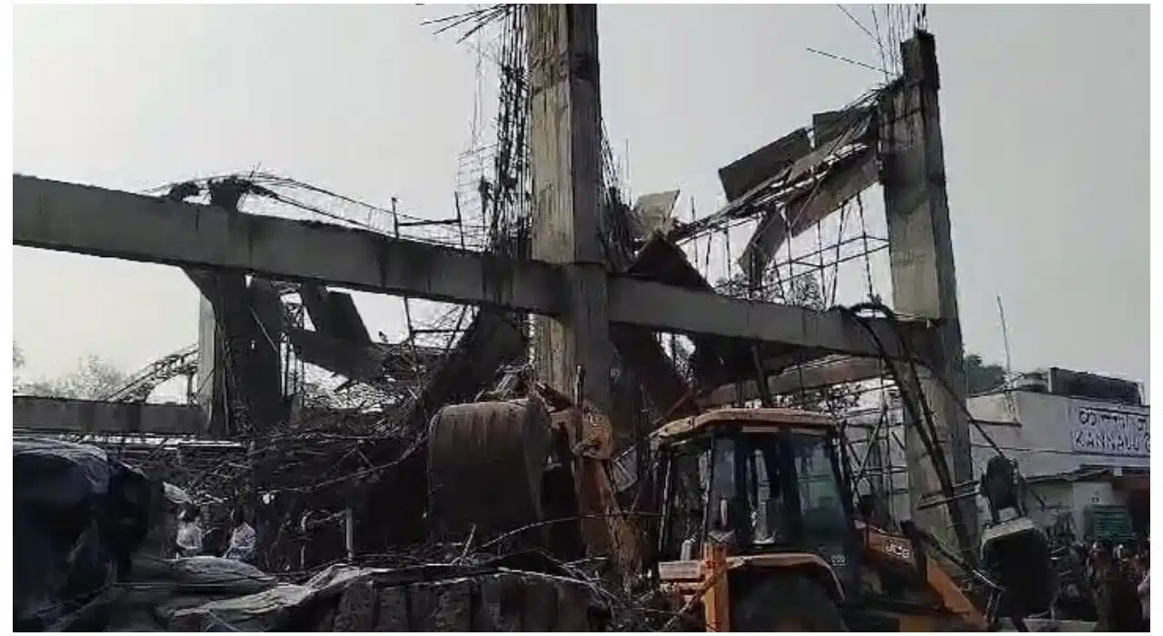 A partially constructed two-story building at the Kannauj railway station in Uttar Pradesh crumbled on Friday and trapped workers underneath the rubble. The construction formed part of the beautification works at the railway station. About 35 workers were at the site when the shuttering of the roof suddenly gave way. Rescue teams, including railway, police, and administrative personnel, have managed to save 23 workers up to now. Effort is going on to find out others who are still trapped under the debris. Under-construction shuttering of the roof seems to have collapsed that led to the tragedy," Shubhrant Kumar Shukla, the District Magistrate, said as he confirmed initial reports. The priority is getting the trapped laborers out alive as soon as possible, he pointed out. Relief Measures Available The state government announced compensation for the injured. Serious injuries will receive Rs 50,000 and minor injuries Rs 5,000. Northeastern Railway has assured the public that relief work is being done on a war footing. Lucknow has now witnessed the involvement of specialized rescue teams from the State Disaster Relief Force in rescuing people. Heavy machinery and equipment are being used to clear debris to reach trapped individuals. The safety measures should be more stringent at construction sites, especially for big projects involving public infrastructure.