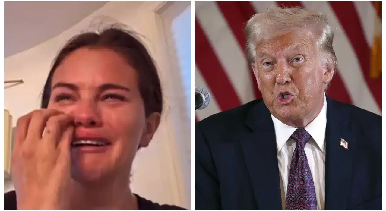 Watch video: Selena Gomez Breaks Down Over Trump’s Immigration Policies