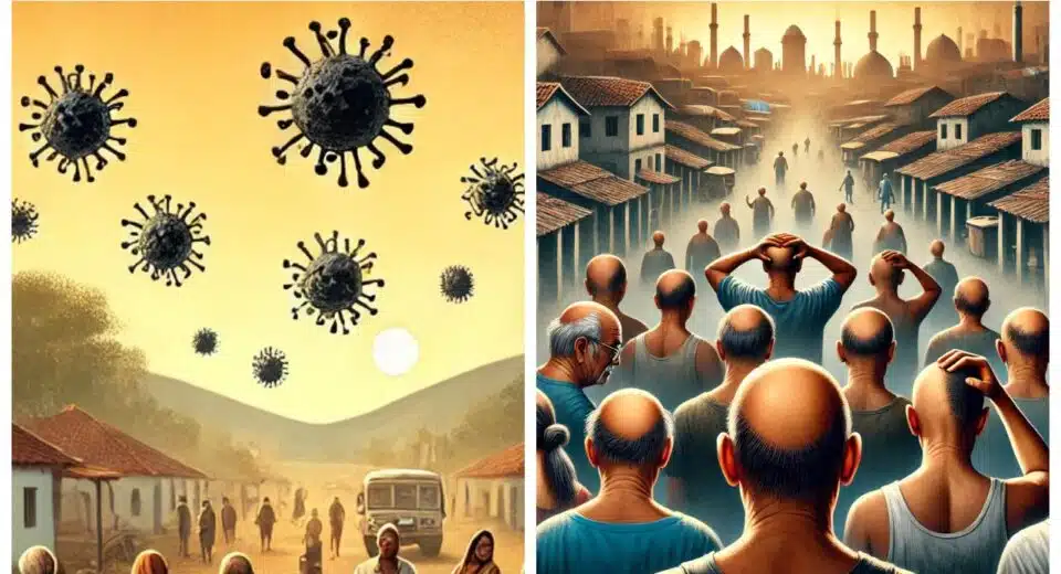 Unusual Takla virus spreads across Maharashtra, people get bald within 3 days