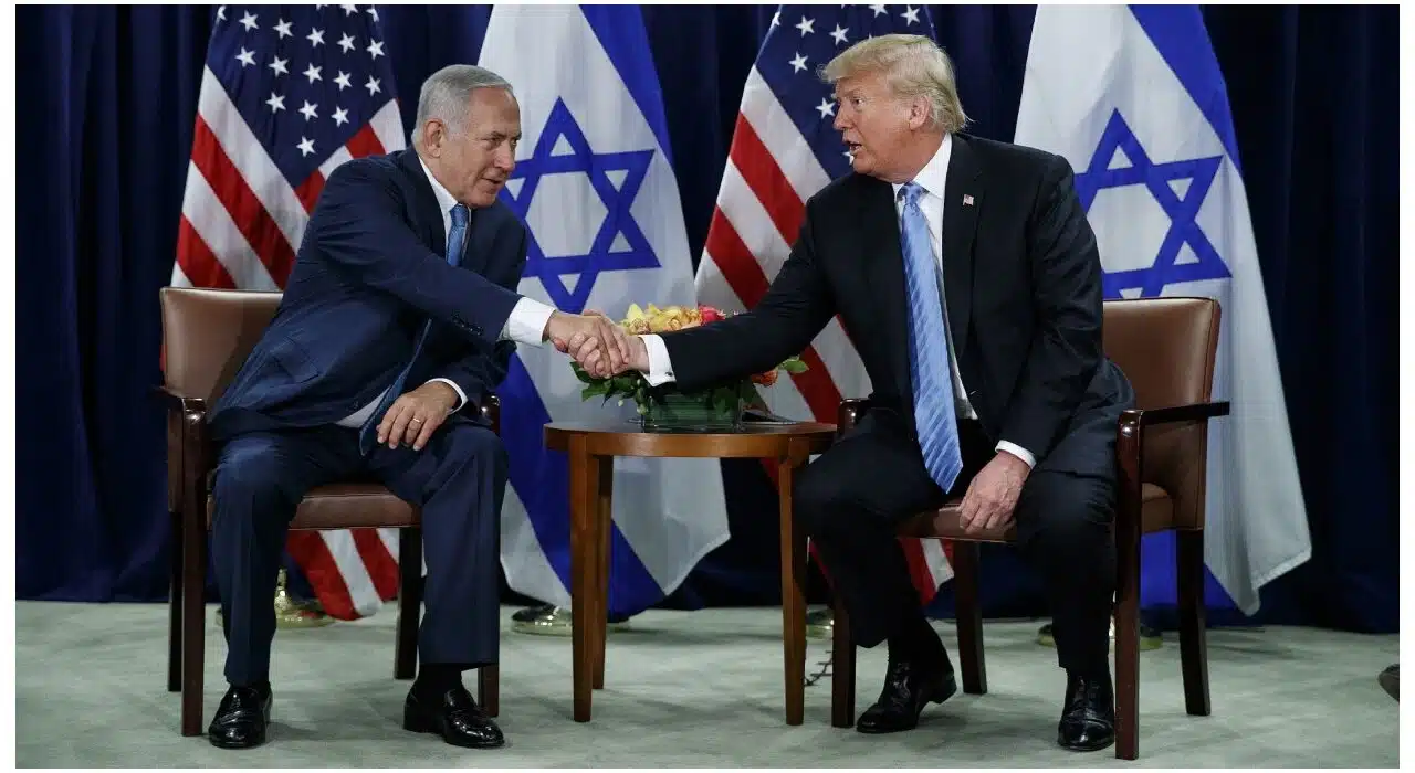 Did Donald Trump force Israel's Prime Minister to sign Israel-Hamas ceasefire agreement?