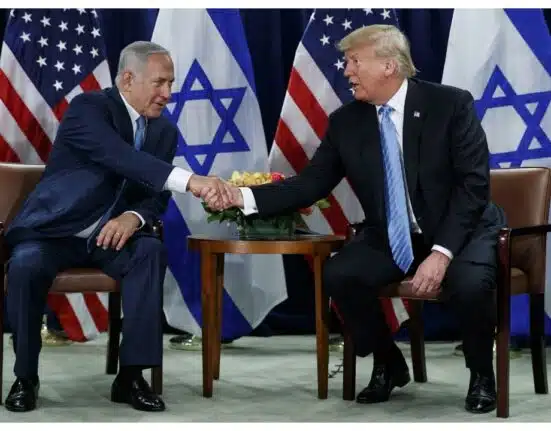 Did Donald Trump force Israel's Prime Minister to sign Israel-Hamas ceasefire agreement?
