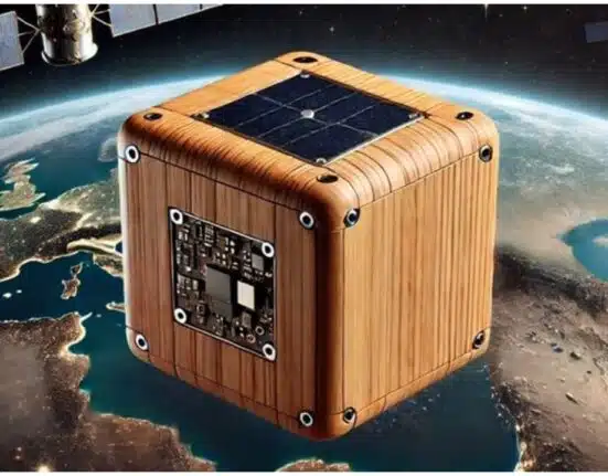 World's first wooden satellite, LignoSat, enters Earth's orbit