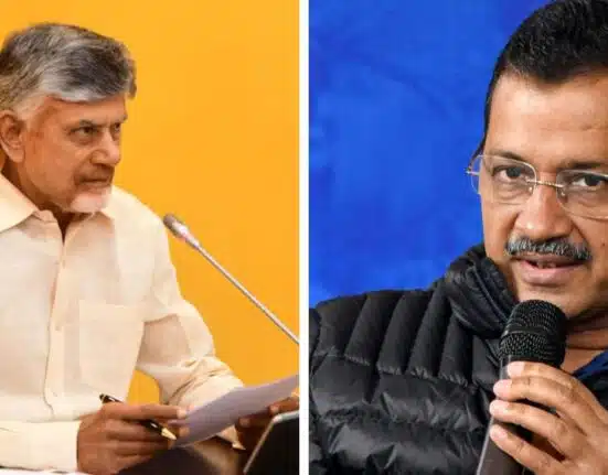 Chandrababu Naidu Slams Arvind Kejriwal with 'drainage' analogy: Half-Engine Government’