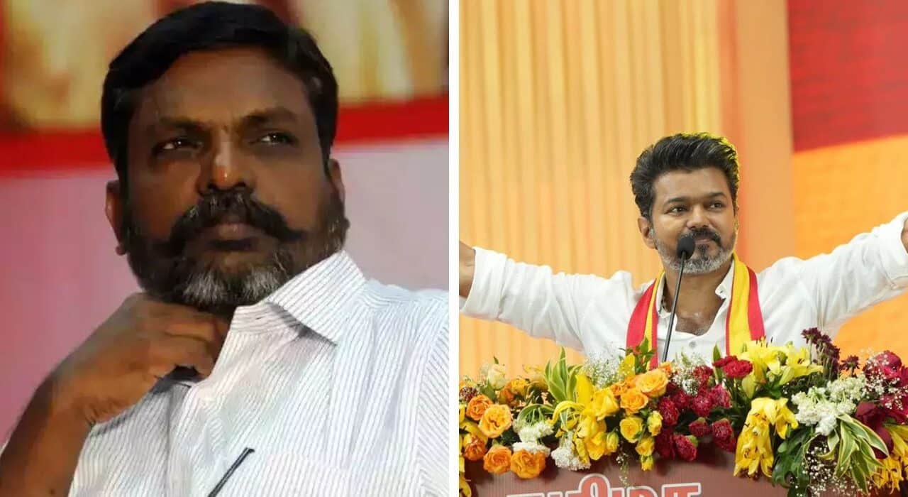 VCK’s Thiruma criticise actor Vijay, over their Actor to Politician Strategy