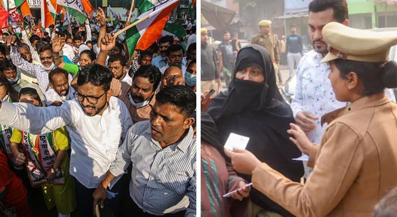 Delhi Elections AAP-BJP Clash over fake voting by women in Burqas