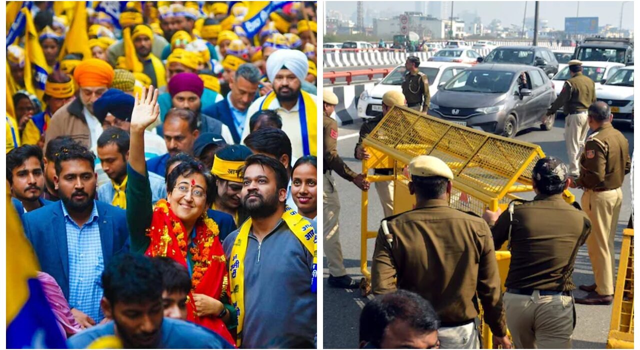 Delhi prepares for polling day with increased security: 42,000 cops, drones, and AI-driven monitoring on duty