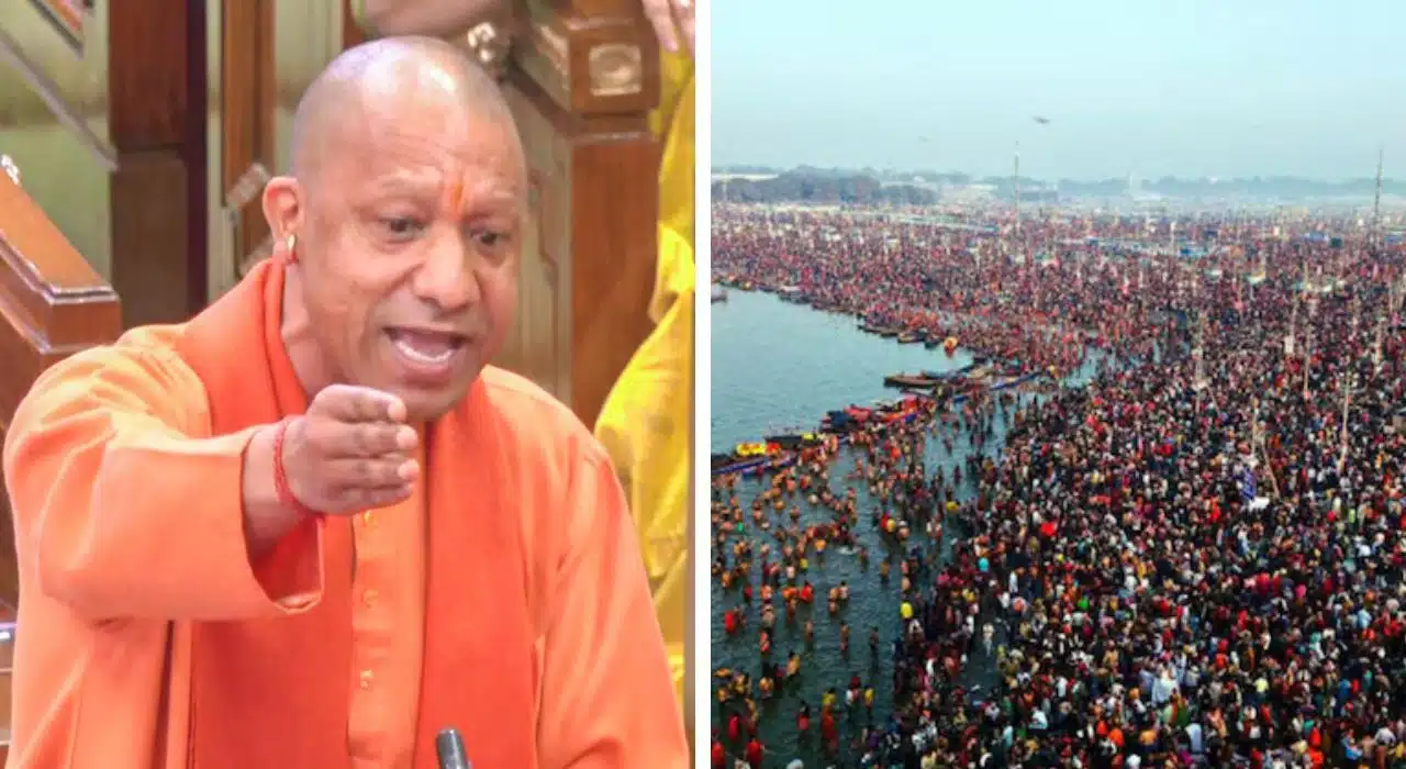 UP CM Yogi alleged propaganda to malign Maha Kumbh, Says Sangam water fit for drinking