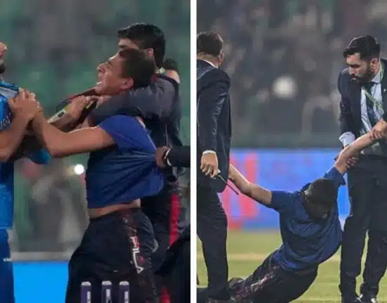 Security breach at Champions Trophy 2025: Fan Grab Afghan Player after eight-run victory