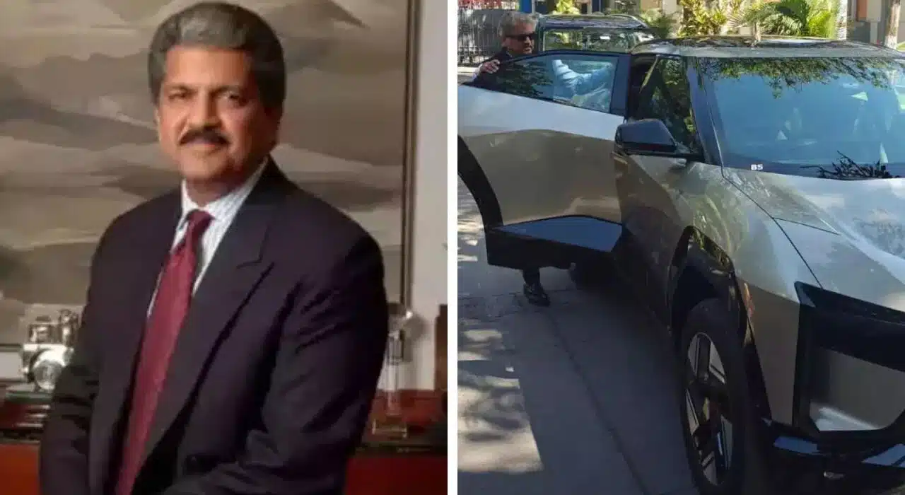 Anand Mahindra's flaunts BE 6 Electric SUV stuck, gains benefits of Bengaluru's traffic