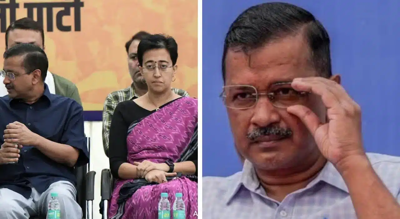 AAP’s Arvind Kejriwal Trail in Early Trends, with Manish Sisodia and Atishi in Delhi Polls