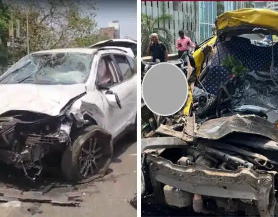 2 killed in SUV Collision, Cab on Senapati Bapat Flyover Mumbai