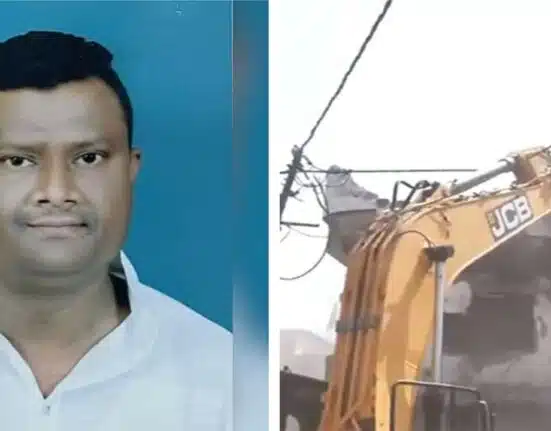 Bulldozer action against Nagpur violence accused Fahim Khan's house