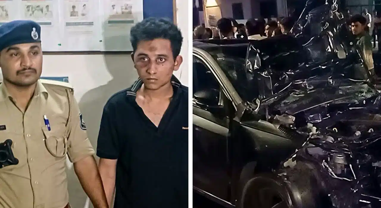 Rakshit Chaurasia kills 1 women and injured 8 others in Vadodara car crash, Accused denies drunk driving