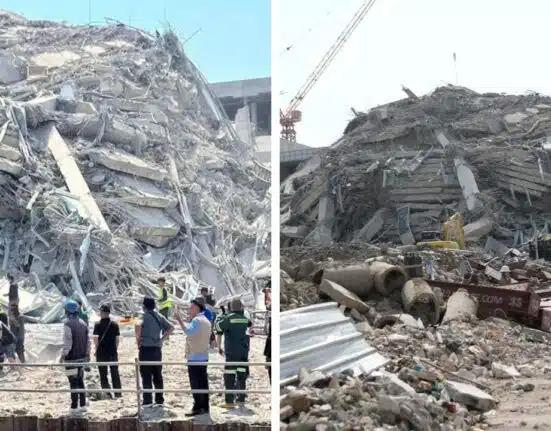 Big earthquake shakes Myanmar, 3 dead in Bangkok building collapse