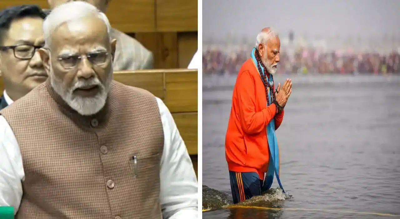 Narendra Modi marks Maha Kumbh 2025 success in Lok Sabha during Parliament Budget Session