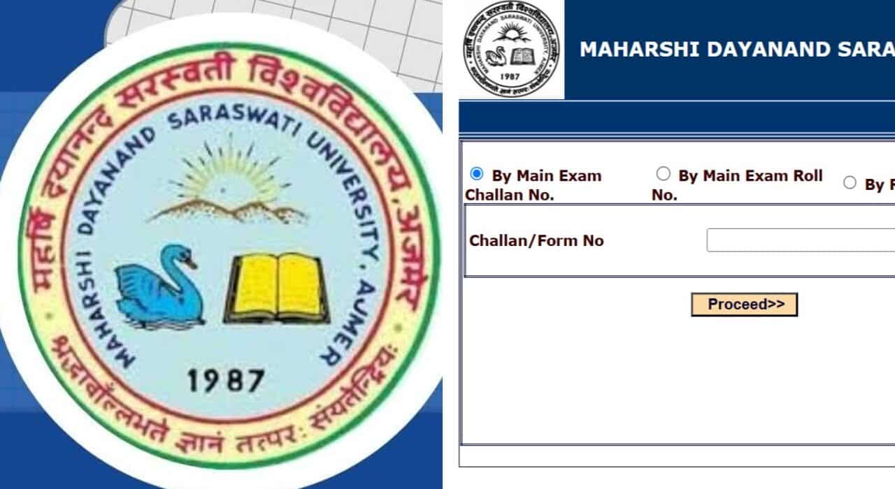 MDSU Admit Card 2025 Release for 1st, 2nd & 3rd Year