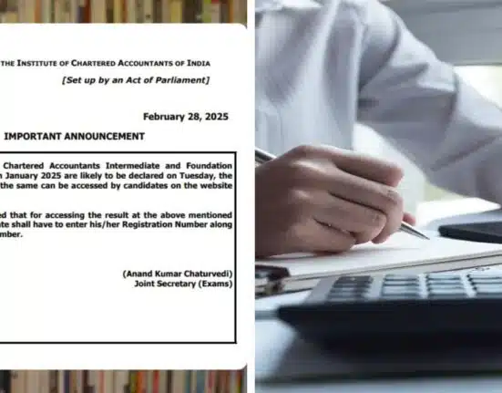 ICAI CA Inter Results 2025 Set to Declare Today on 4 March