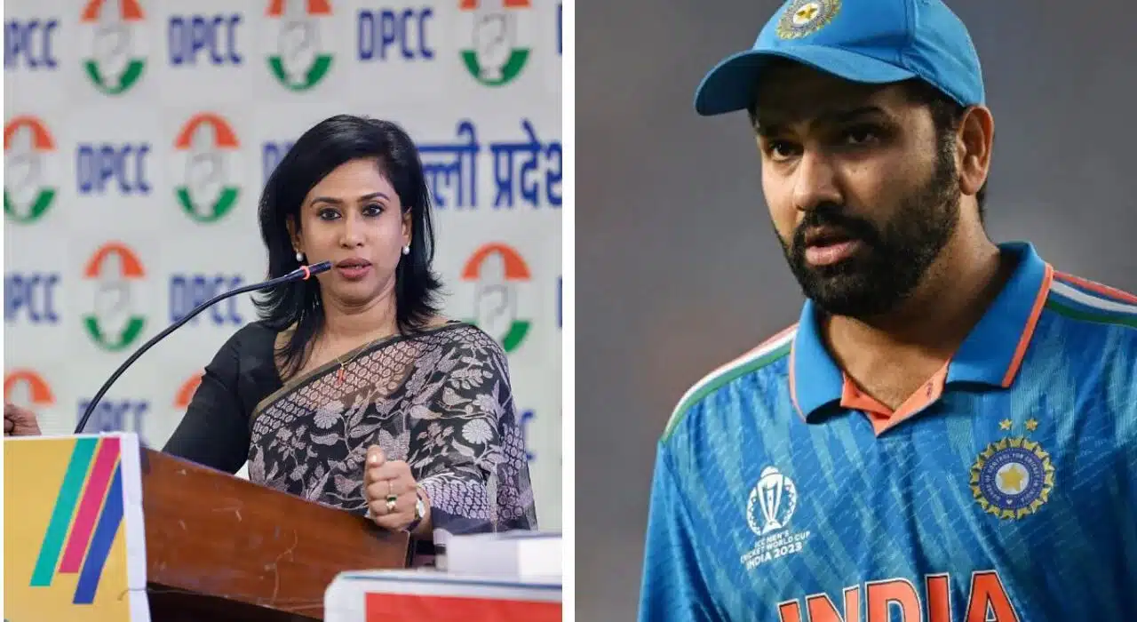 Congress spokesperson fat shames India captain Rohit Sharma, BJP Question on Rahul Gandhi