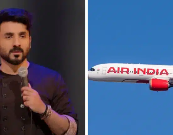 Vir Das criticized Air India for not getting pre-booked wheelchair, Pay ₹50,000 for Air India seat