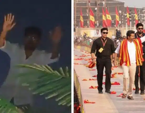 Actor Vijay Shocked, Fan Rocked: Jumps down a tree to meet him in rally in Coimbatore