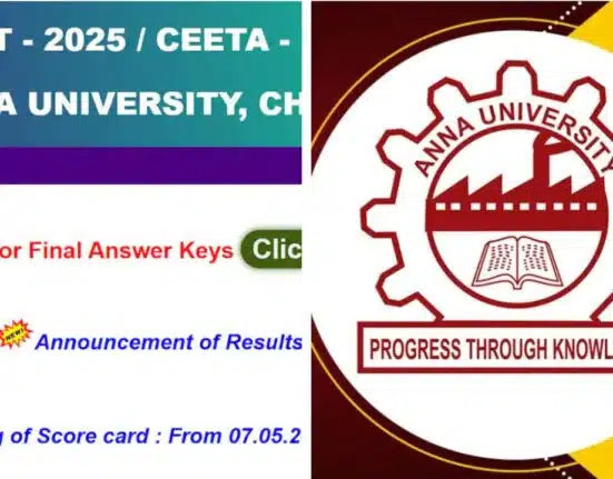 TANCET result 2025 Declared Today Anytime between 9 AM to 2 PM