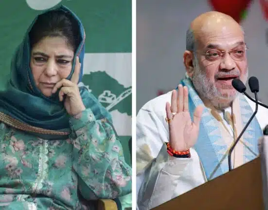 Mehbooba Mufti urges Amit Shah to offer security to Kashmiri outside J-K