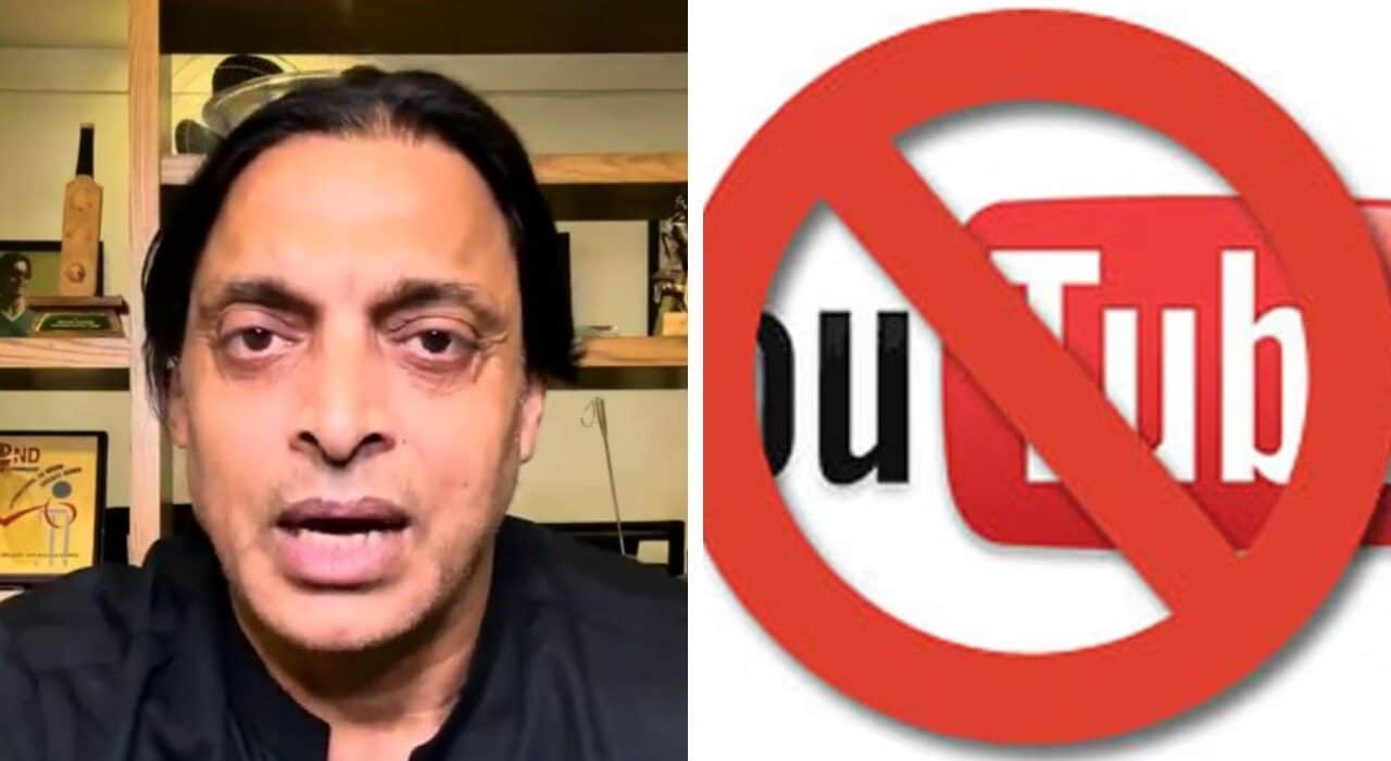 Indian Government Suspends Pakistani Youtube Channels, includes Shoaib Akhtar's channel