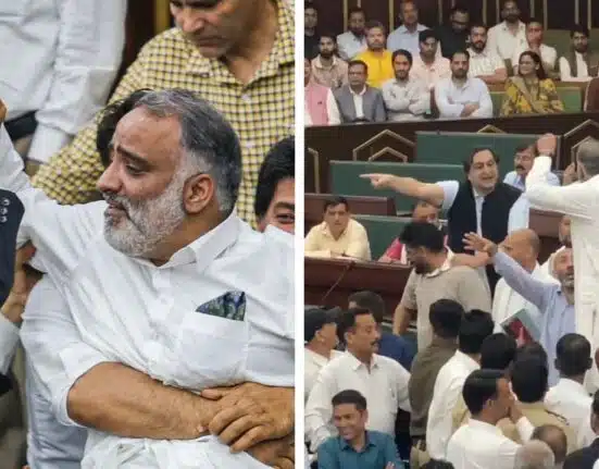 Political Clash in Jammu and Kashmir Assembly over Waqf Act, PDP MLA Marshalled out of assembly