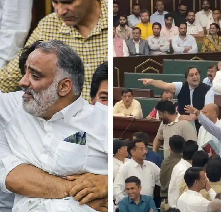 Political Clash in Jammu and Kashmir Assembly over Waqf Act, PDP MLA Marshalled out of assembly