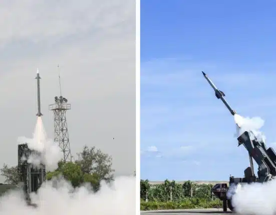 Indian Army, DRDO Conduct MRSAM-Army Flight Trials from Off Odisha Coast Successfully