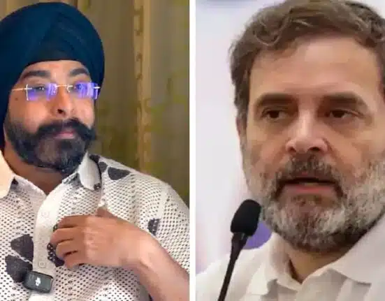 BJP's Tajinder Bagga Slams Rahul Gandhi, Put Up Hoardings in Delhi For 'Stop Cutting Telangana Jungles'