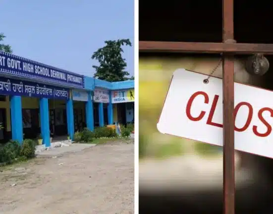 Schools in 3 Punjab Border Districts Remain Closed for next 72 hours