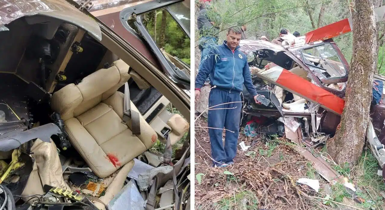 6 Person Include Pilot died in Uttarakhand helicopter crash