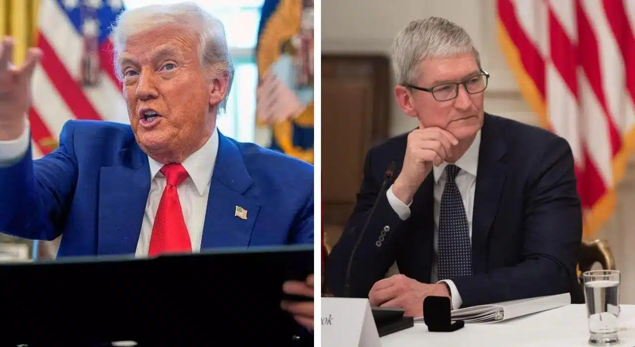 Trump asks Apple to stop iPhone Manufacturing in India over Tariffs Remarks