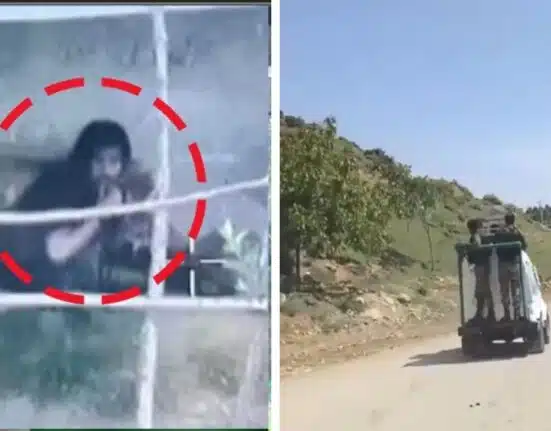 Drone Dramatic footage: Terrorists Hide in Shed before Encounter