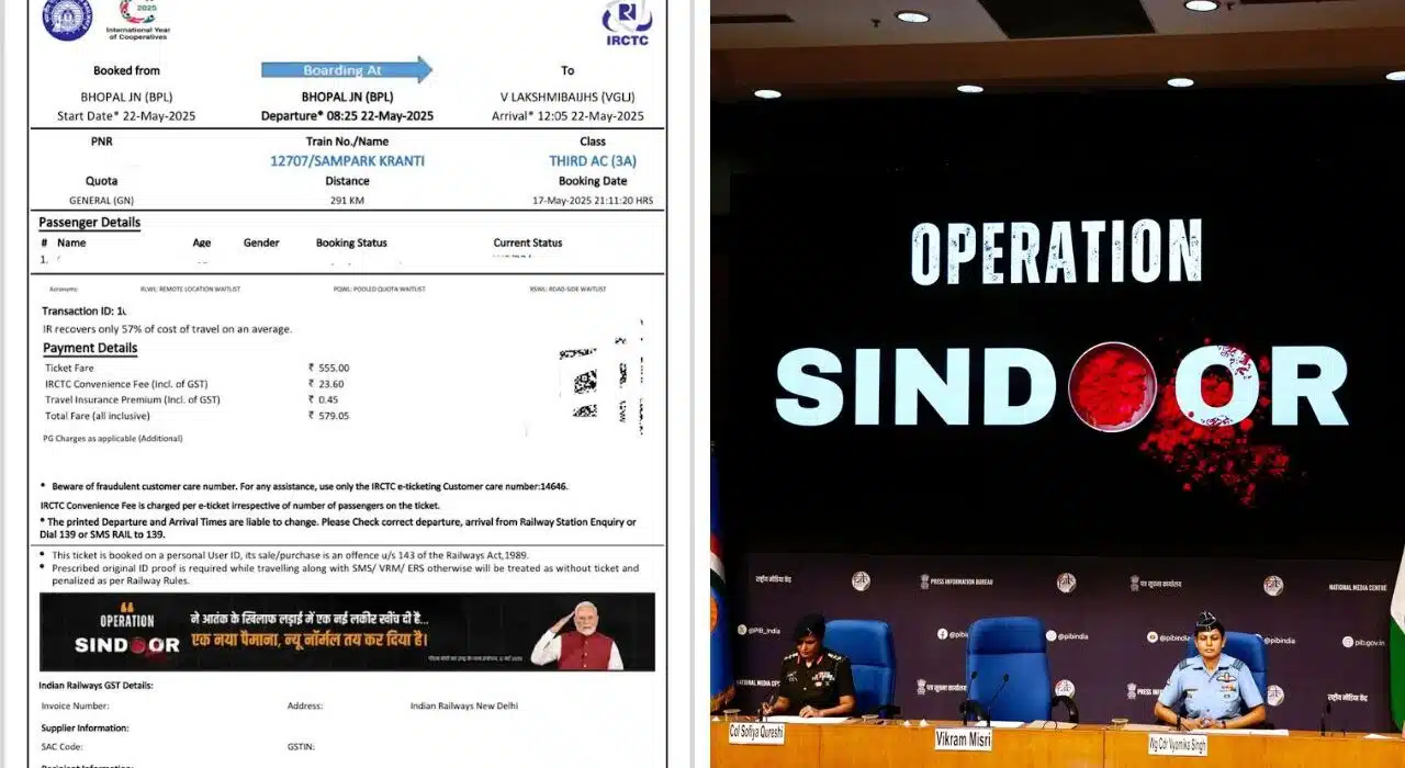 Congress Accuse BJP of politicising Operation Sindoor on IRCTC e-ticket