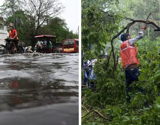 Heavy rain, thunderstorms in Delhi Collapse Houses, Mother and 3 Minor Children Die