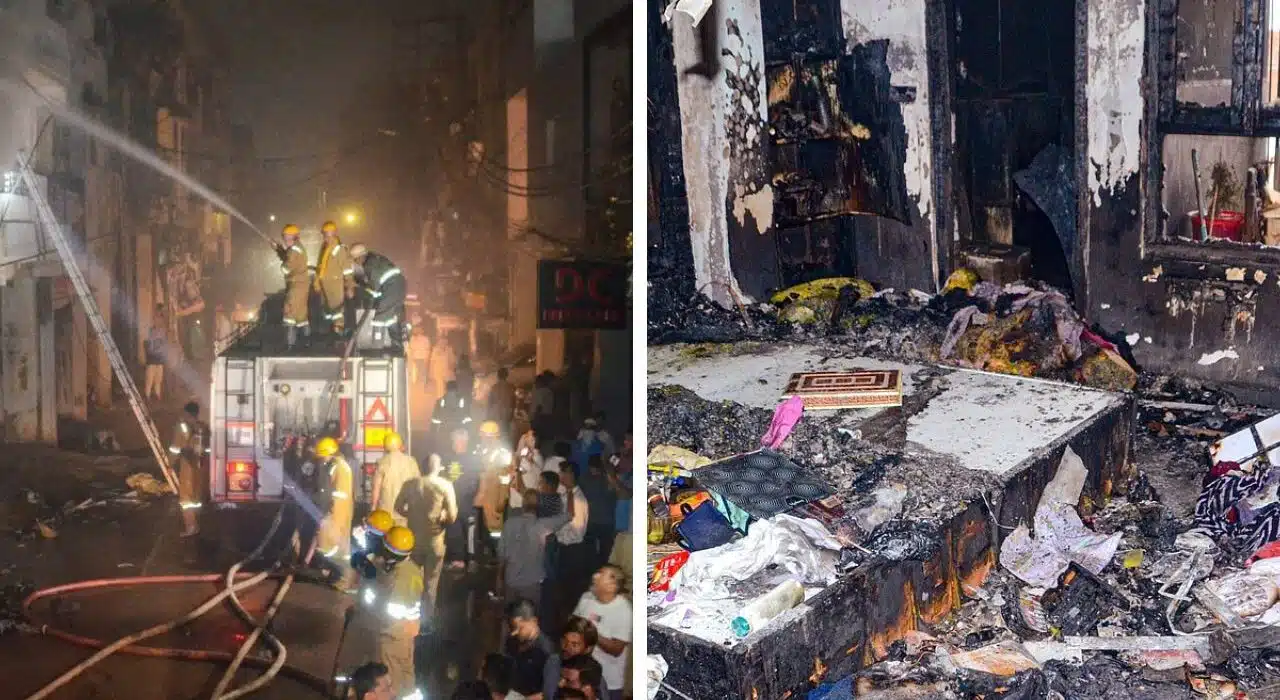 Kanpur building fire incident, Couples Killed and their 3 Childrens feared dead