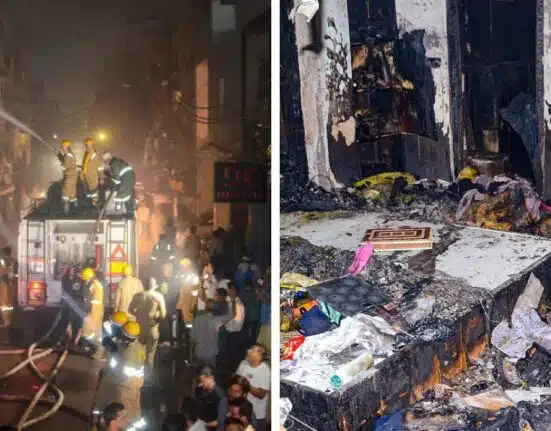 Kanpur building fire incident, Couples Killed and their 3 Childrens feared dead
