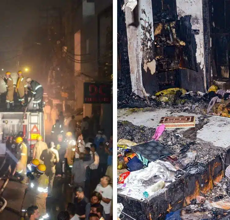 Kanpur building fire incident, Couples Killed and their 3 Childrens feared dead
