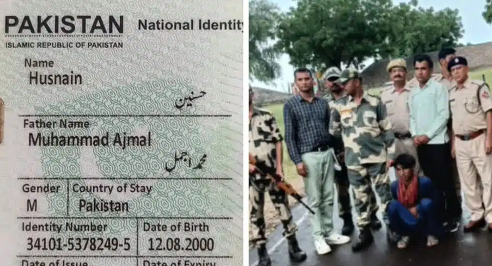 Pakistani Man Arrested in Gurdaspur for trying to cross India Border Illegally