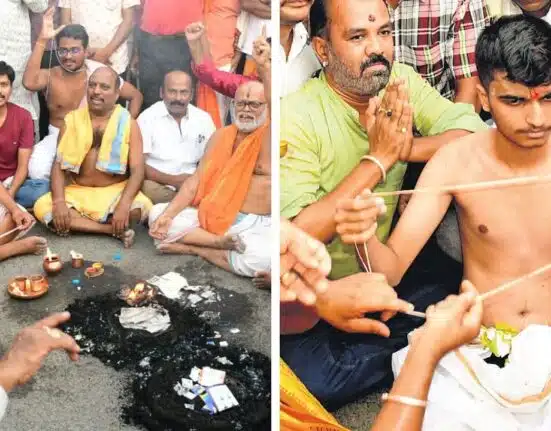 2 Arrested for asking candidates to remove Brahmins sacred thread in NEET Exam Centre