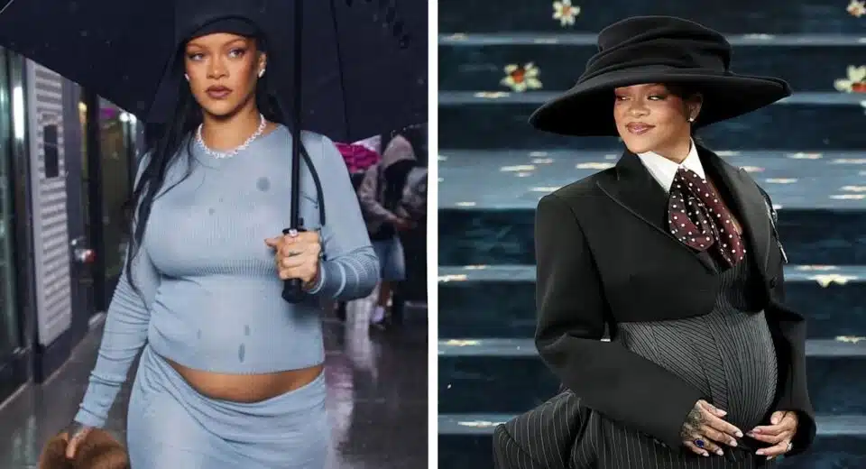 Pregnant Rihanna debut baby bump ahead of appearance at Met Gala 2025