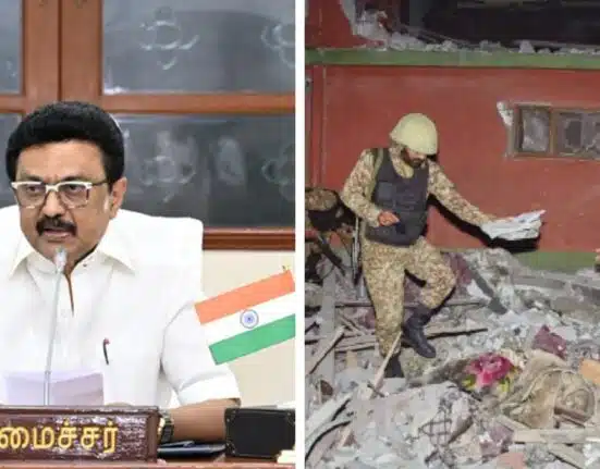Tamil Nadu Chief Minister support Indian Army during Operation Sindoor